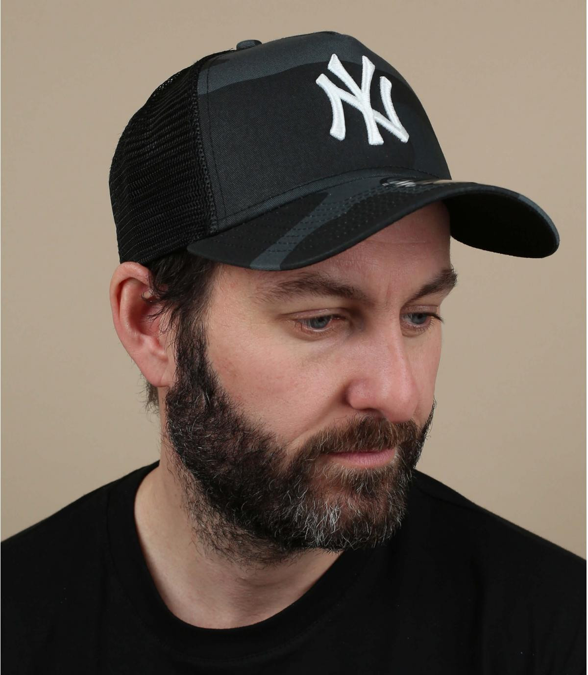 Trucker camo LA grau Trucker Camo Ess NY midnight Trucker camo LA grau Trucker Camo Ess NY midnight